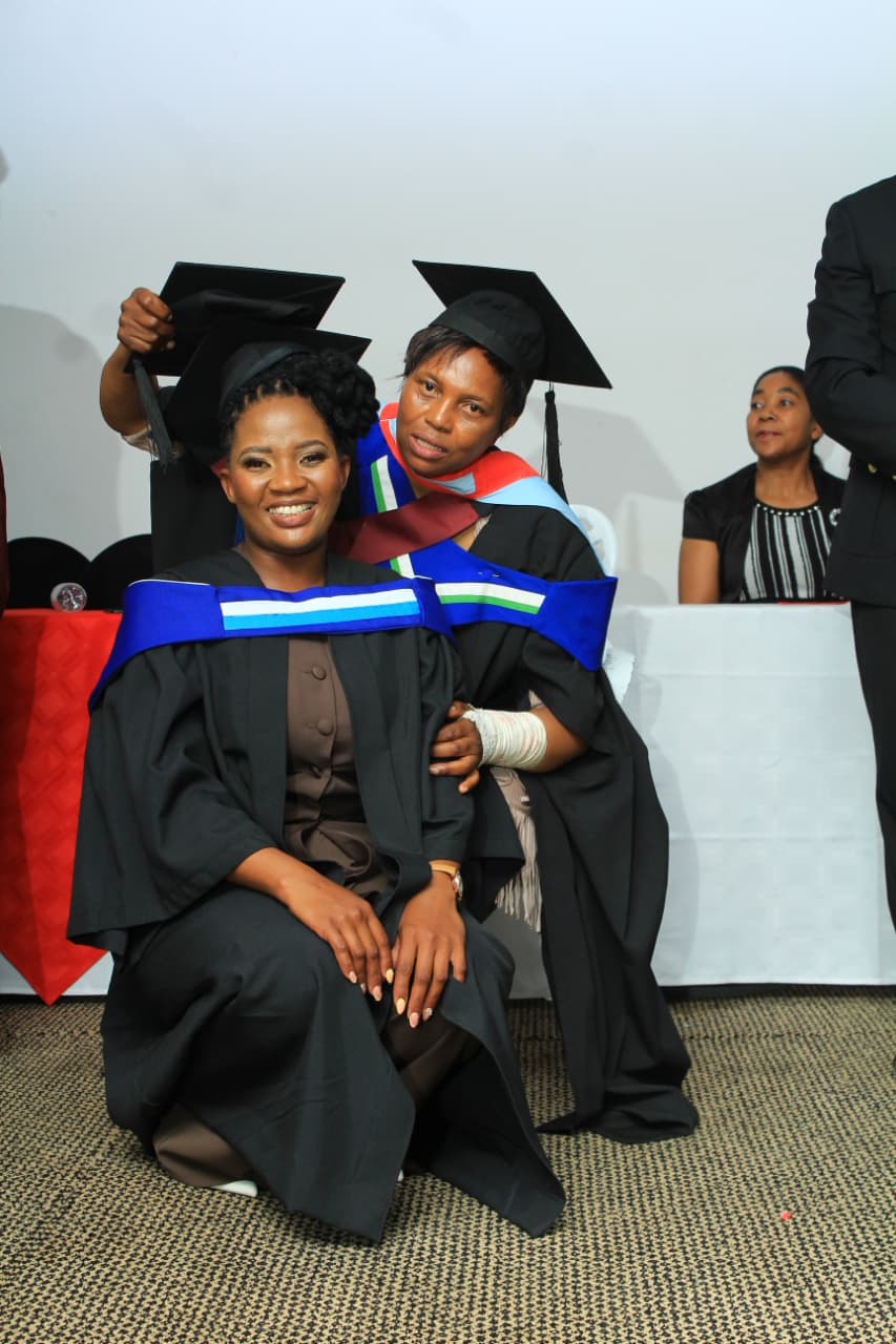 Proud graduates